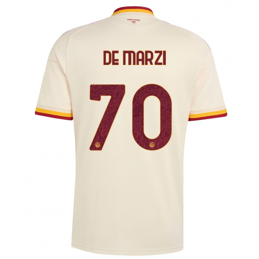 Danxen Mulher Camisola Giorgio De Marzi #70 Champagne Vermelho Amarelo Alternativa 2026/27 Camisa Brasil