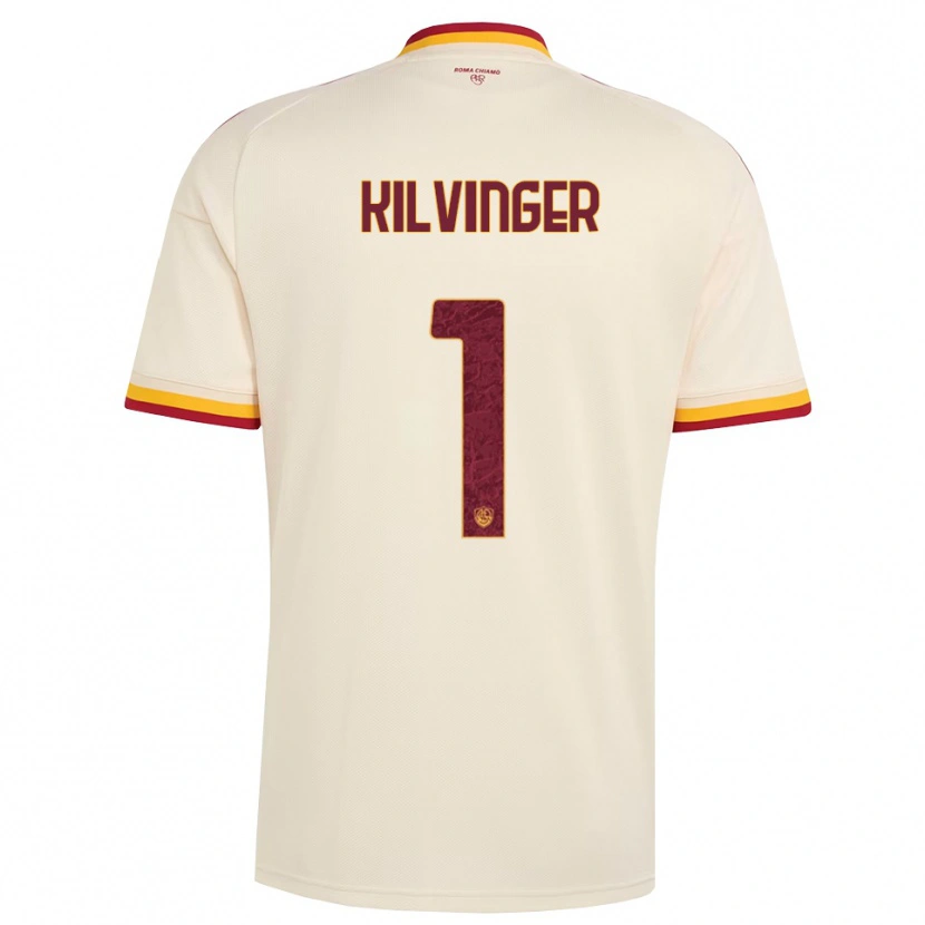 Danxen Mulher Camisola Levente Kilvinger #1 Champagne Vermelho Amarelo Alternativa 2026/27 Camisa Brasil