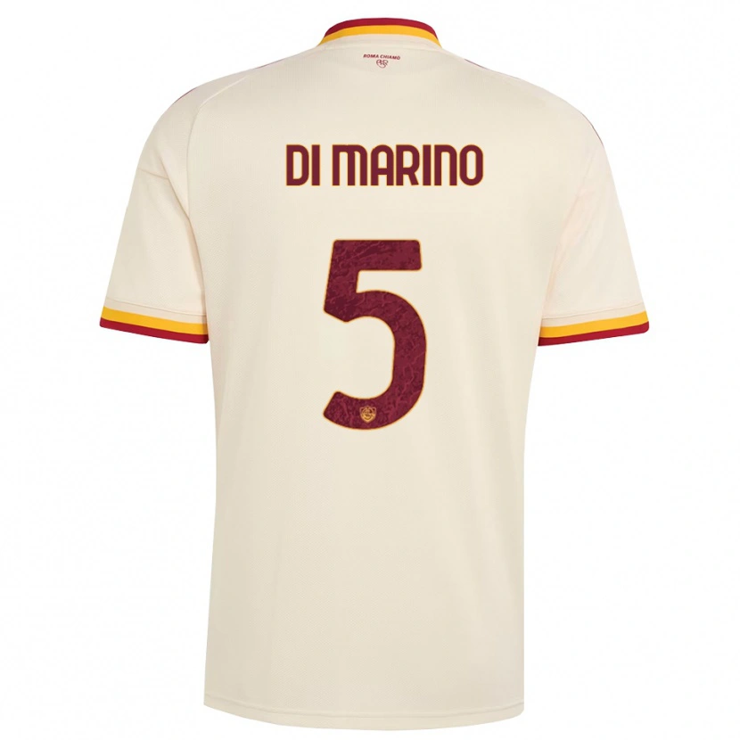 Danxen Mulher Camisola Baldo Di Marino #5 Champagne Vermelho Amarelo Alternativa 2026/27 Camisa Brasil