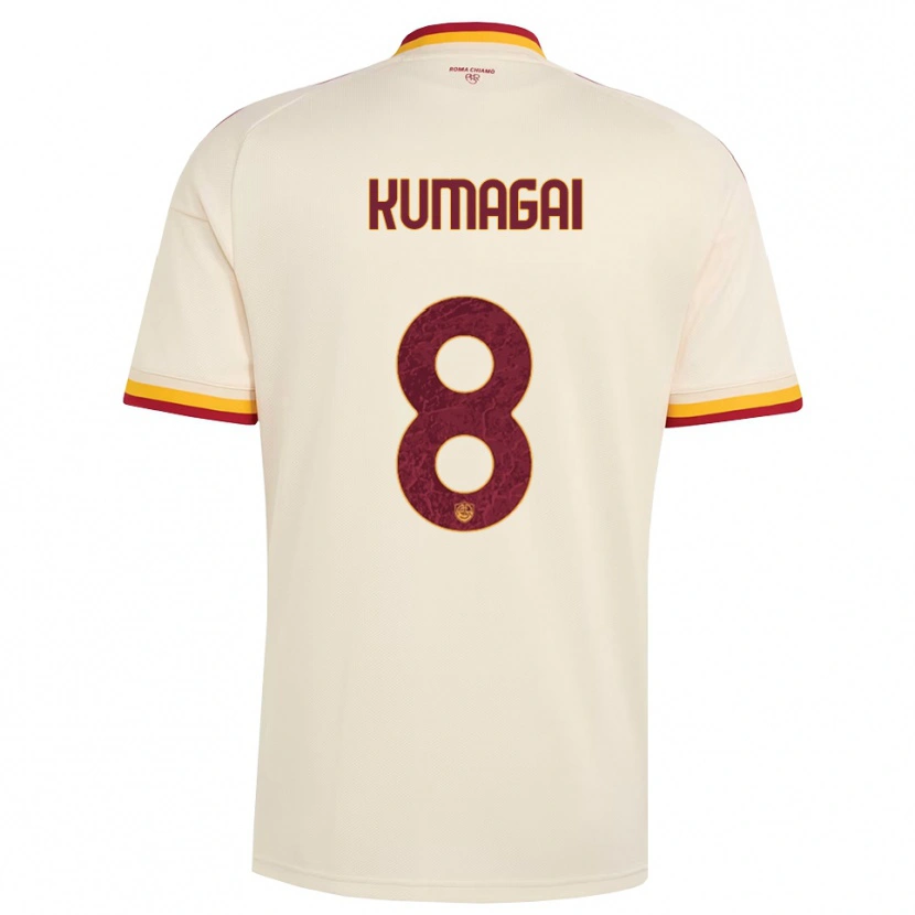 Danxen Mulher Camisola Saki Kumagai #8 Champagne Vermelho Amarelo Alternativa 2026/27 Camisa Brasil
