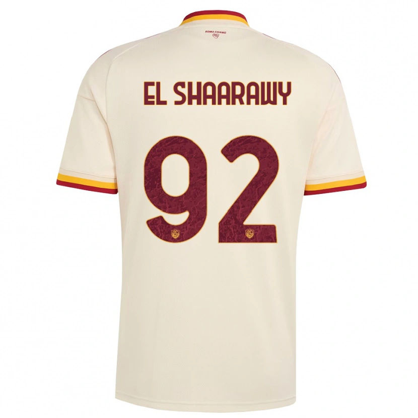 Danxen Mulher Camisola Stephan El Shaarawy #92 Champagne Vermelho Amarelo Alternativa 2026/27 Camisa Brasil
