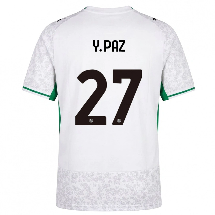 Danxen Mulher Camisola Yeferson Paz #27 Verde Preto Branco Alternativa 2026/27 Camisa Brasil
