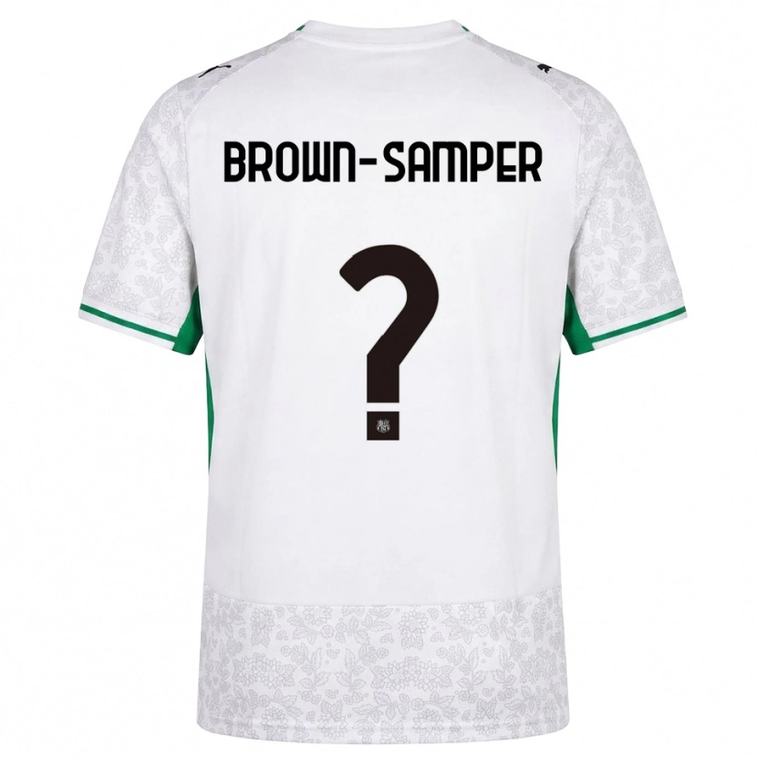 Danxen Mulher Camisola Isaac Brown-Samper #0 Verde Preto Branco Alternativa 2026/27 Camisa Brasil