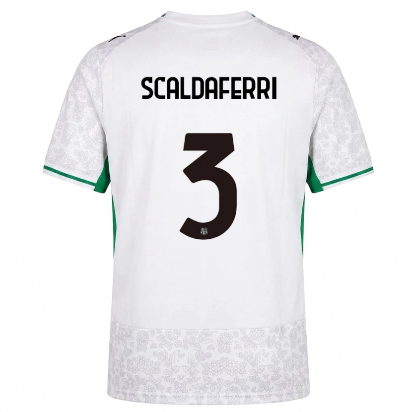 Danxen Mulher Camisola Andrea Scaldaferri #3 Verde Preto Branco Alternativa 2026/27 Camisa Brasil