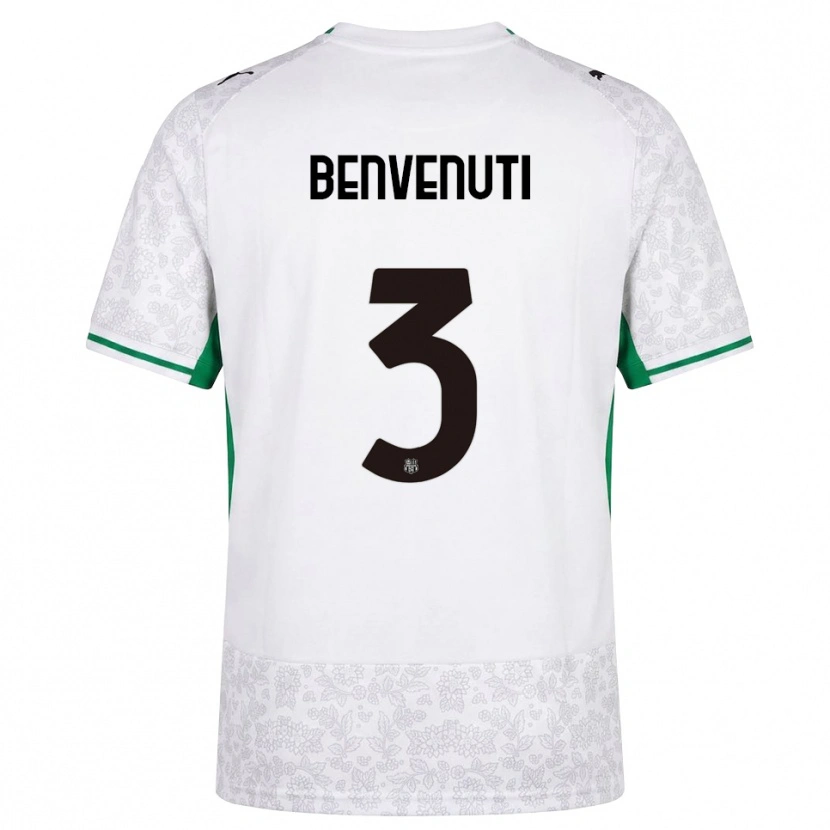 Danxen Mulher Camisola Tommaso Benvenuti #3 Verde Preto Branco Alternativa 2026/27 Camisa Brasil