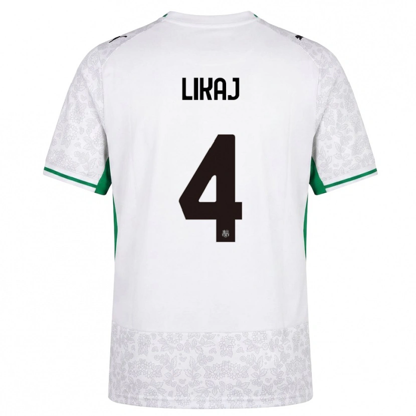 Danxen Mulher Camisola Enea Likaj #4 Verde Preto Branco Alternativa 2026/27 Camisa Brasil