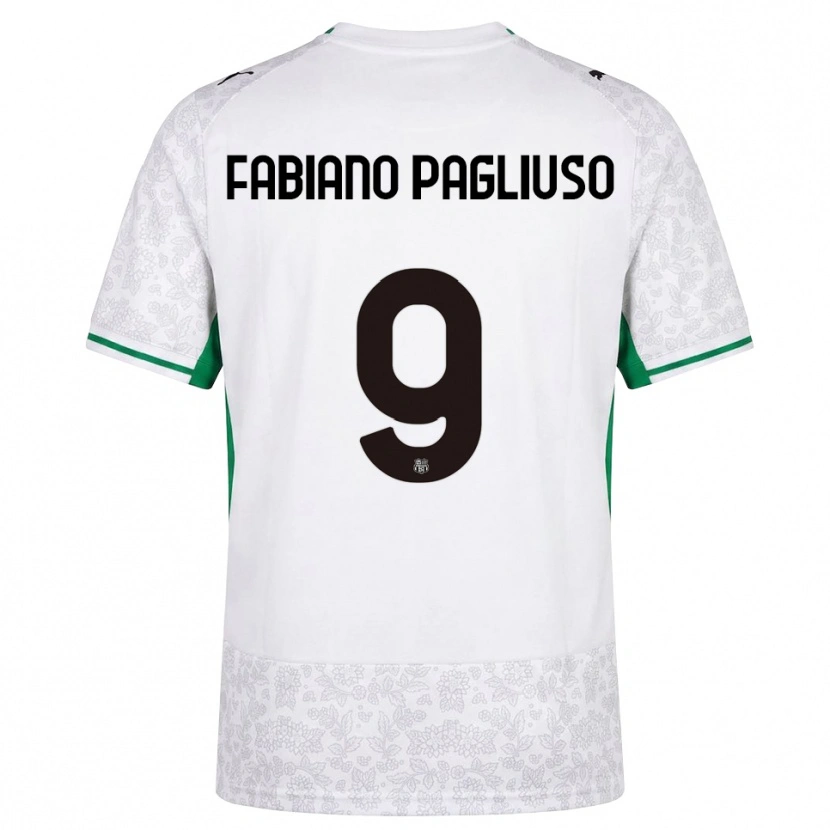 Danxen Mulher Camisola Paolo Fabiano Pagliuso #9 Verde Preto Branco Alternativa 2026/27 Camisa Brasil