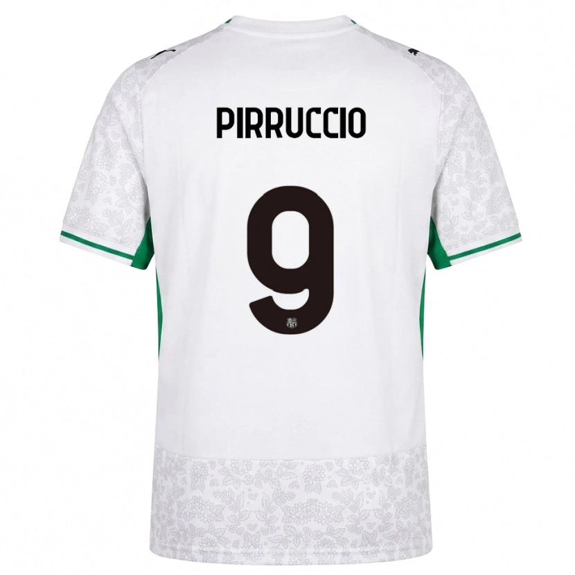 Danxen Mulher Camisola Federico Pirruccio #9 Verde Preto Branco Alternativa 2026/27 Camisa Brasil