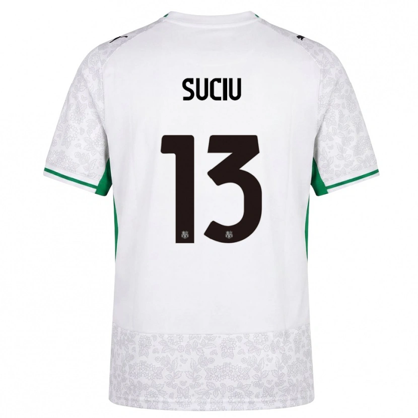 Danxen Mulher Camisola Tudor Suciu #13 Verde Preto Branco Alternativa 2026/27 Camisa Brasil
