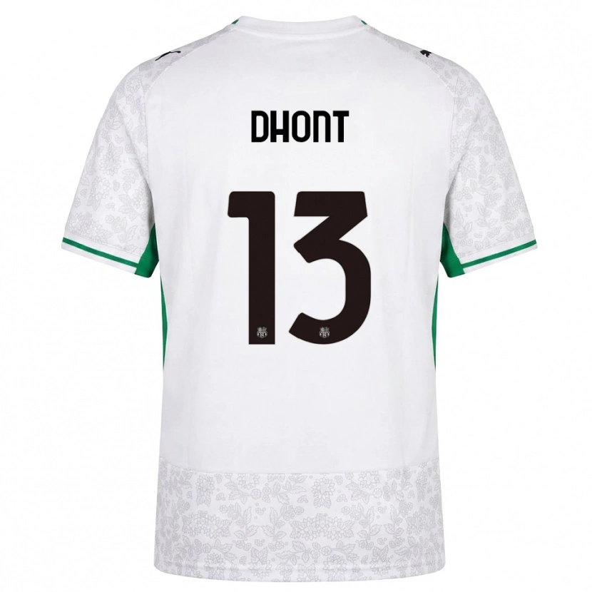 Danxen Mulher Camisola Elena Dhont #13 Verde Preto Branco Alternativa 2026/27 Camisa Brasil