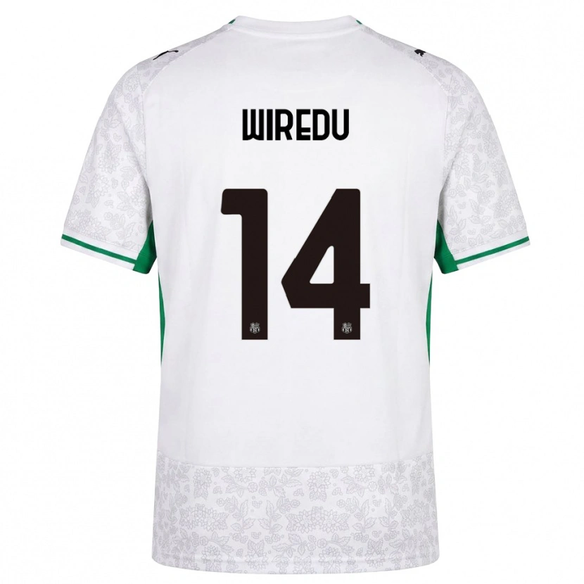 Danxen Mulher Camisola Francis Wiredu #14 Verde Preto Branco Alternativa 2026/27 Camisa Brasil