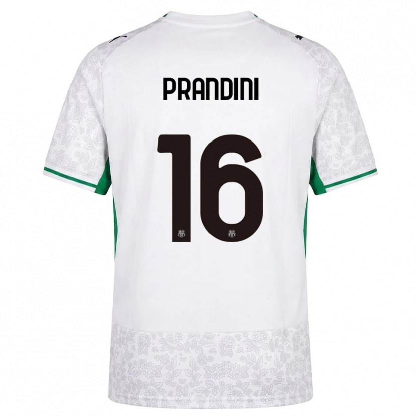 Danxen Mulher Camisola Lorenzo Prandini #16 Verde Preto Branco Alternativa 2026/27 Camisa Brasil