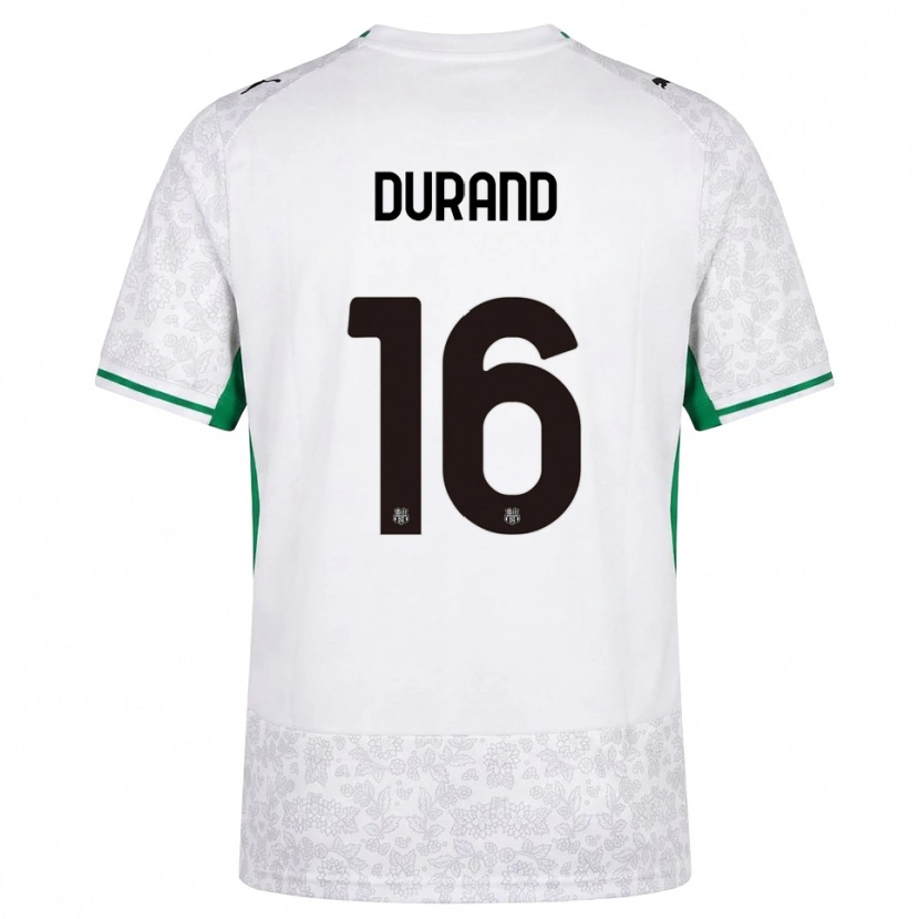 Danxen Mulher Camisola Solène Durand #16 Verde Preto Branco Alternativa 2026/27 Camisa Brasil