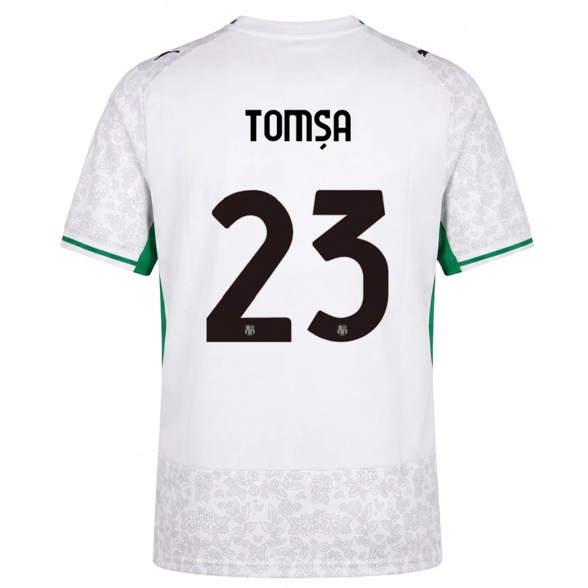 Danxen Mulher Camisola Troy Tomșa #23 Verde Preto Branco Alternativa 2026/27 Camisa Brasil