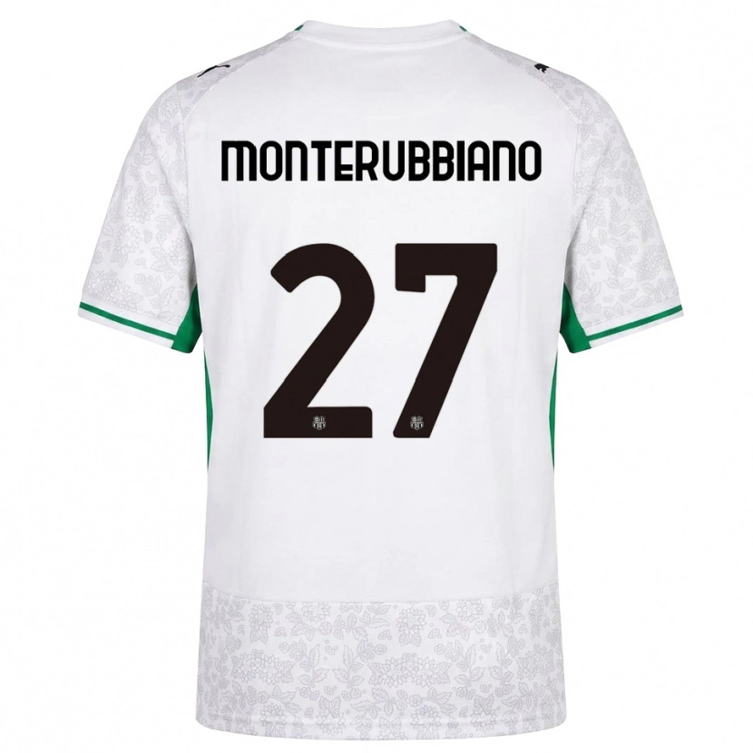 Danxen Mulher Camisola Valeria Monterubbiano #27 Verde Preto Branco Alternativa 2026/27 Camisa Brasil