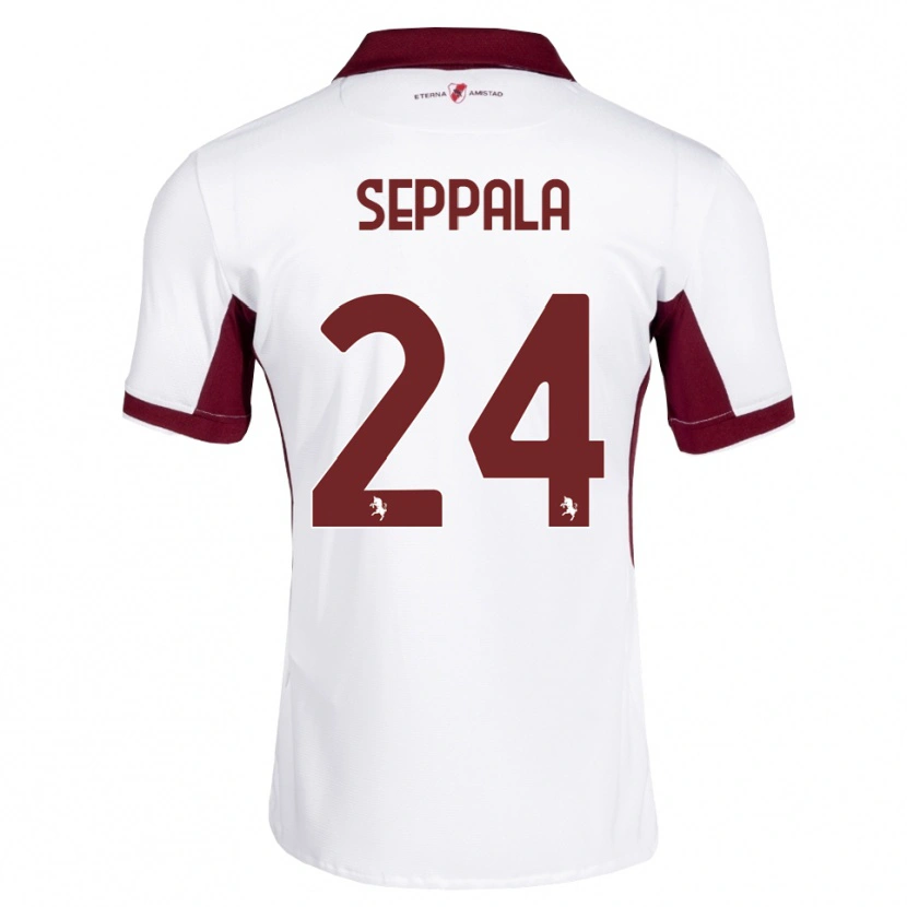Danxen Mulher Camisola Rosa Lappi-Seppälä #24 Bordô Branco Vermelho Alternativa 2026/27 Camisa Brasil