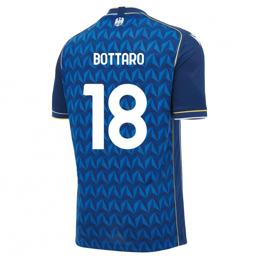 Danxen Mulher Camisola Leonardo Bottaro #18 Azul Real Branco Azul Alternativa 2026/27 Camisa Brasil