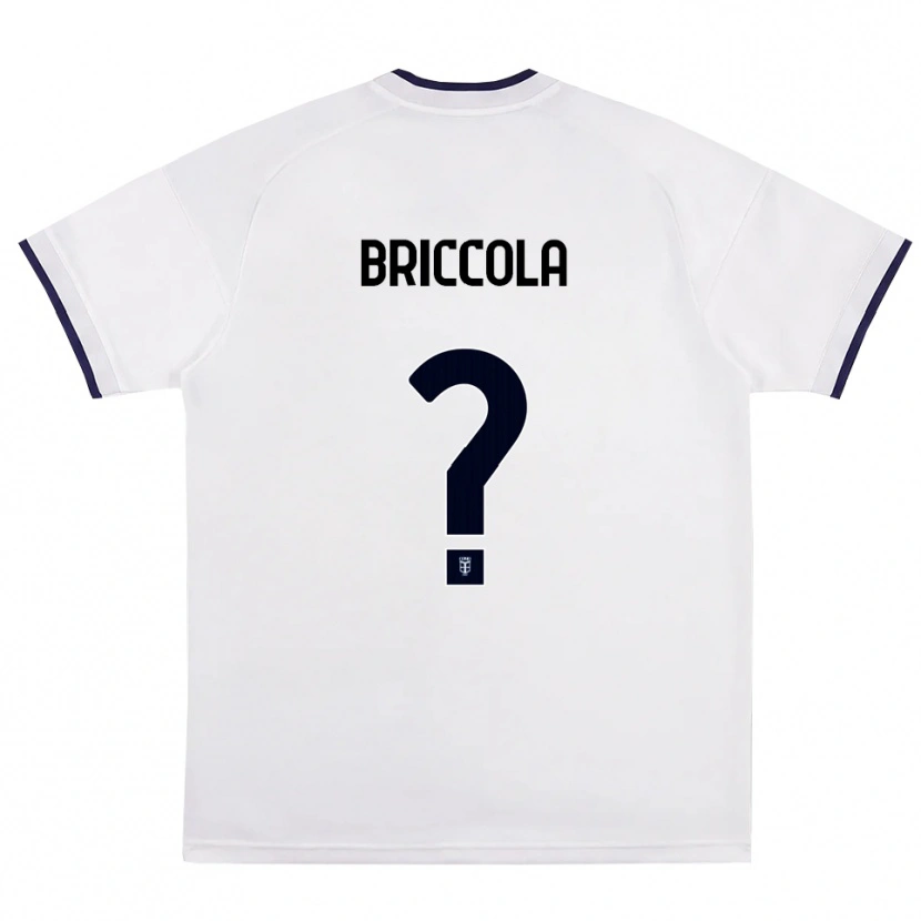 Danxen Mulher Camisola Filippo Briccola #0 Branco Vermelho Azul Real Alternativa 2026/27 Camisa Brasil