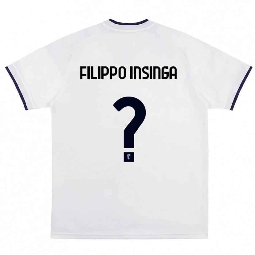 Danxen Mulher Camisola Samuele Filippo Insinga #0 Branco Vermelho Azul Real Alternativa 2026/27 Camisa Brasil