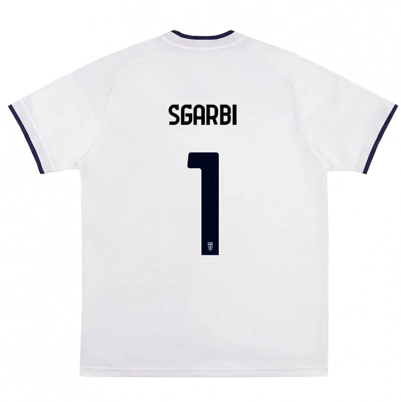 Danxen Mulher Camisola Dylan Sgarbi #1 Branco Vermelho Azul Real Alternativa 2026/27 Camisa Brasil