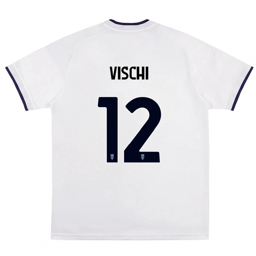 Danxen Mulher Camisola Tommaso Vischi #12 Branco Vermelho Azul Real Alternativa 2026/27 Camisa Brasil
