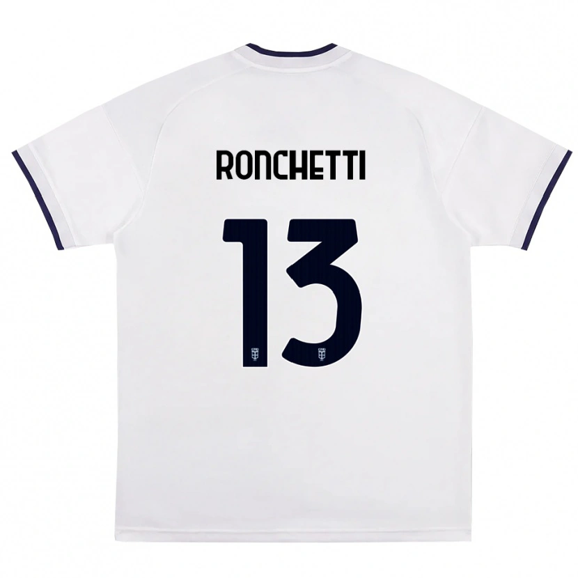 Danxen Mulher Camisola Fabio Ronchetti #13 Branco Vermelho Azul Real Alternativa 2026/27 Camisa Brasil