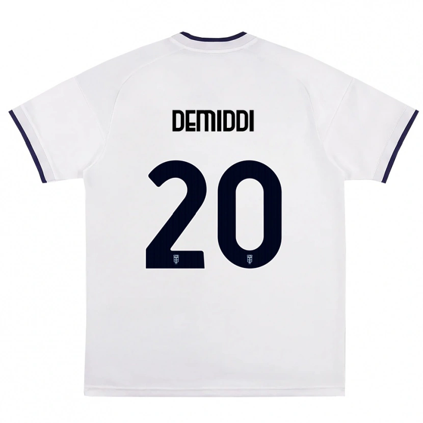 Danxen Mulher Camisola Pedro Demiddi #20 Branco Vermelho Azul Real Alternativa 2026/27 Camisa Brasil