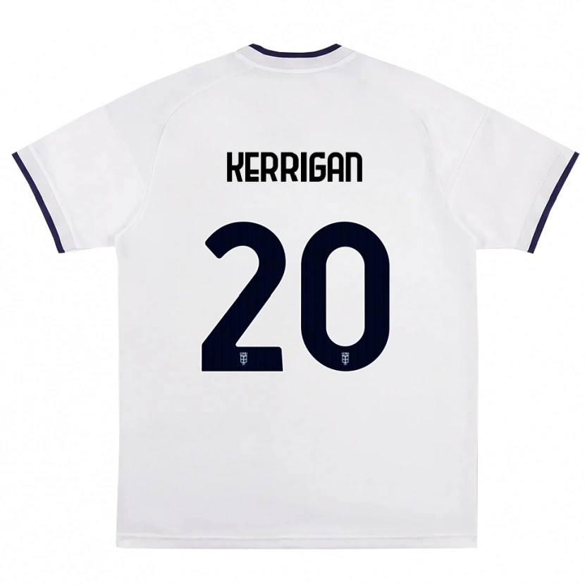 Danxen Mulher Camisola Liam Kerrigan #20 Branco Vermelho Azul Real Alternativa 2026/27 Camisa Brasil
