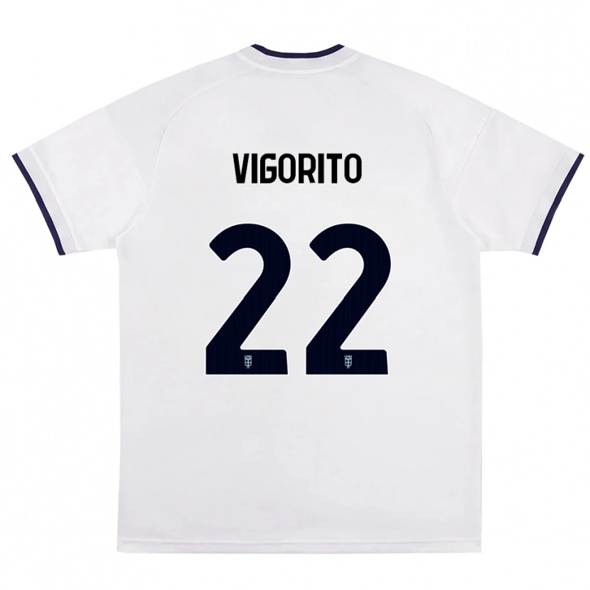 Danxen Mulher Camisola Mauro Vigorito #22 Branco Vermelho Azul Real Alternativa 2026/27 Camisa Brasil