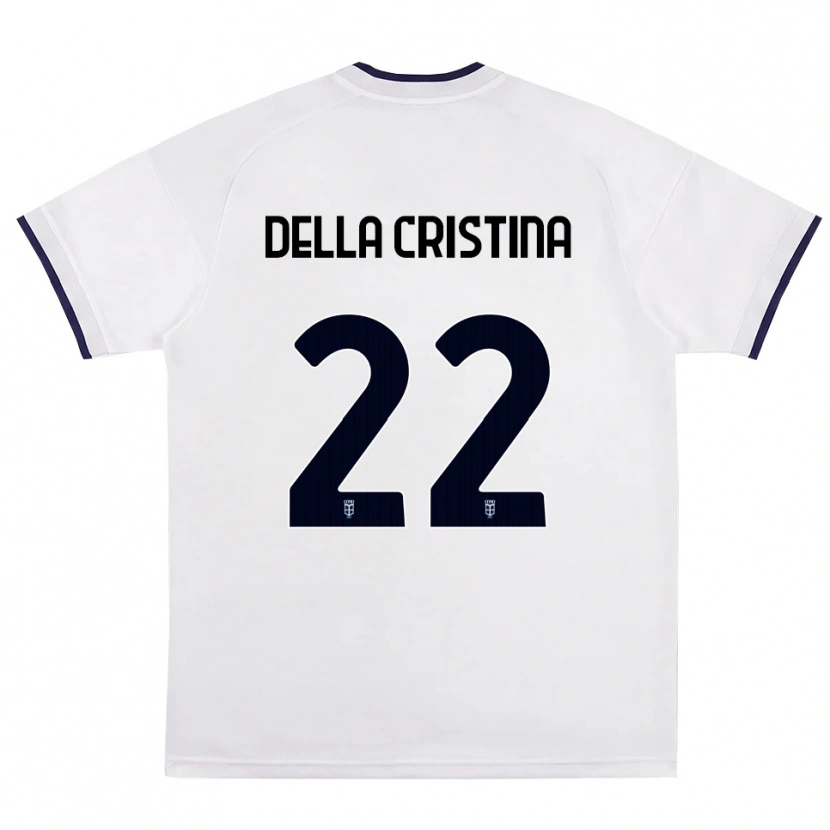 Danxen Mulher Camisola Stefano Della Cristina #22 Branco Vermelho Azul Real Alternativa 2026/27 Camisa Brasil