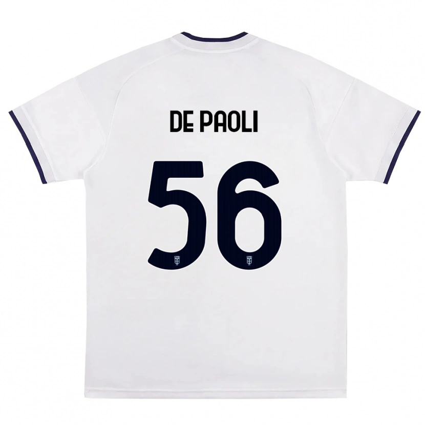 Danxen Mulher Camisola Cristiano De Paoli #56 Branco Vermelho Azul Real Alternativa 2026/27 Camisa Brasil