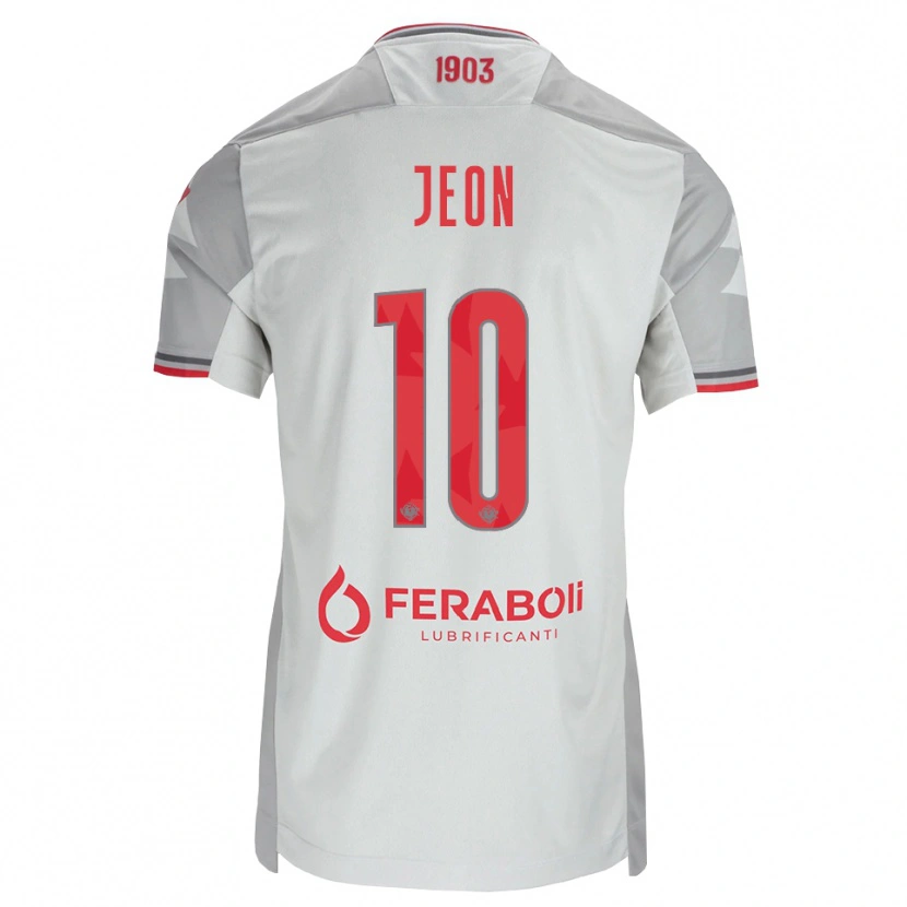 Danxen Mulher Camisola Joseph Jeon #10 Cinza Branco Vermelho Alternativa 2026/27 Camisa Brasil