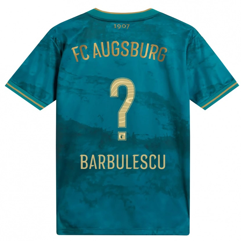Danxen Mulher Camisola Luca Bărbulescu #0 Verde Marrom Alternativa 2026/27 Camisa Brasil