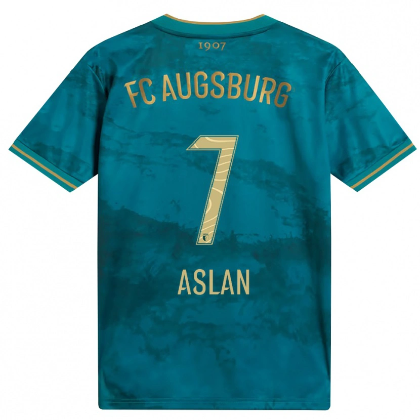 Danxen Mulher Camisola Berkay Aslan #7 Verde Marrom Alternativa 2026/27 Camisa Brasil