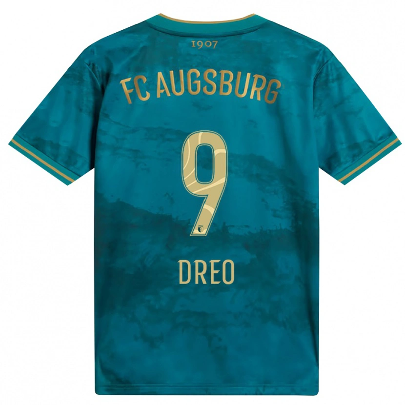 Danxen Mulher Camisola David Dreo #9 Verde Marrom Alternativa 2026/27 Camisa Brasil
