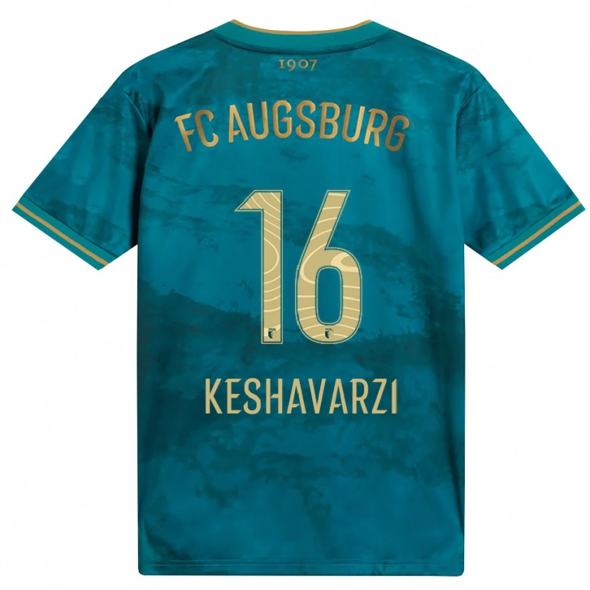 Danxen Mulher Camisola Nicolas Keshavarzi #16 Verde Marrom Alternativa 2026/27 Camisa Brasil