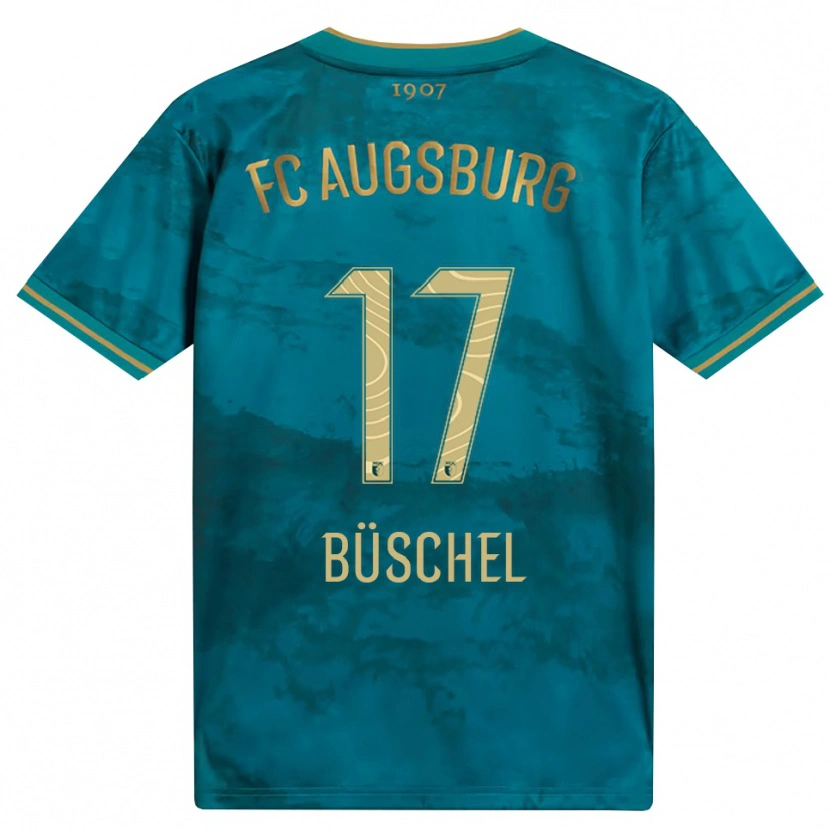 Danxen Mulher Camisola Alisa Büschel #17 Verde Marrom Alternativa 2026/27 Camisa Brasil