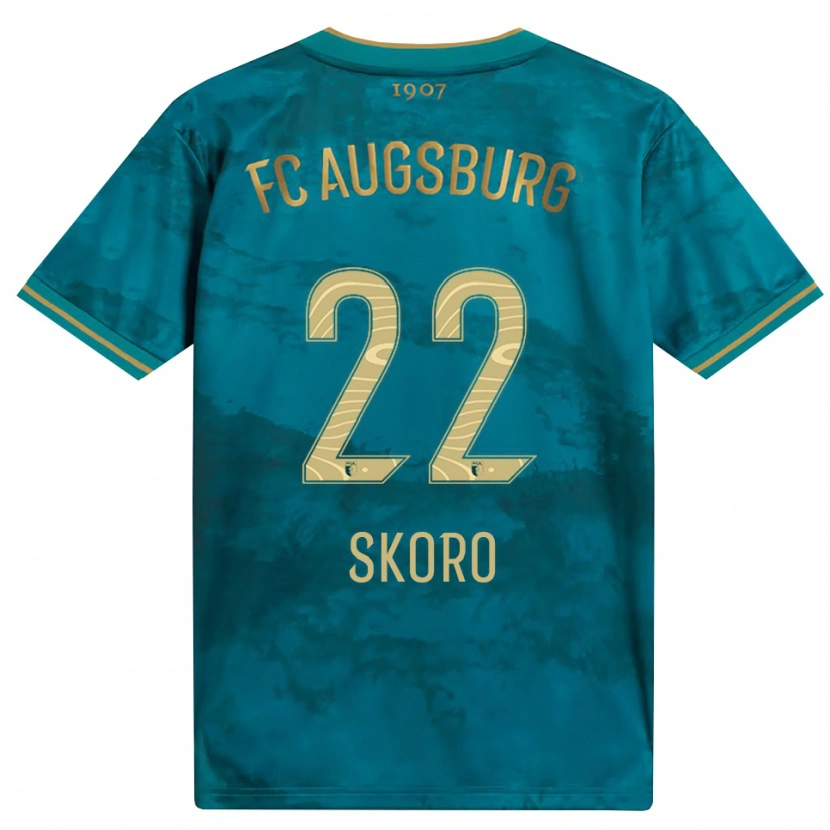 Danxen Mulher Camisola Luka Skoro #22 Verde Marrom Alternativa 2026/27 Camisa Brasil