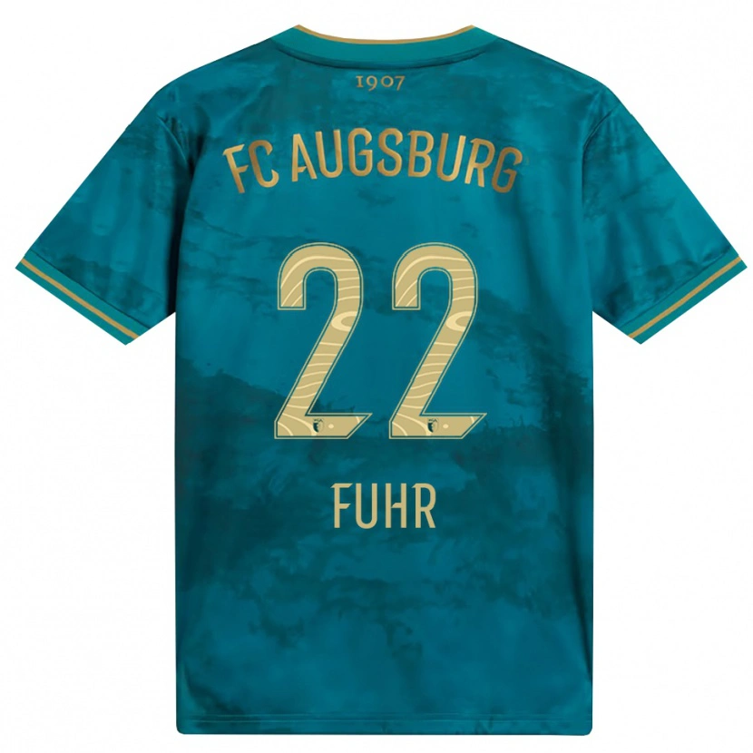 Danxen Mulher Camisola Paula Fuhr #22 Verde Marrom Alternativa 2026/27 Camisa Brasil