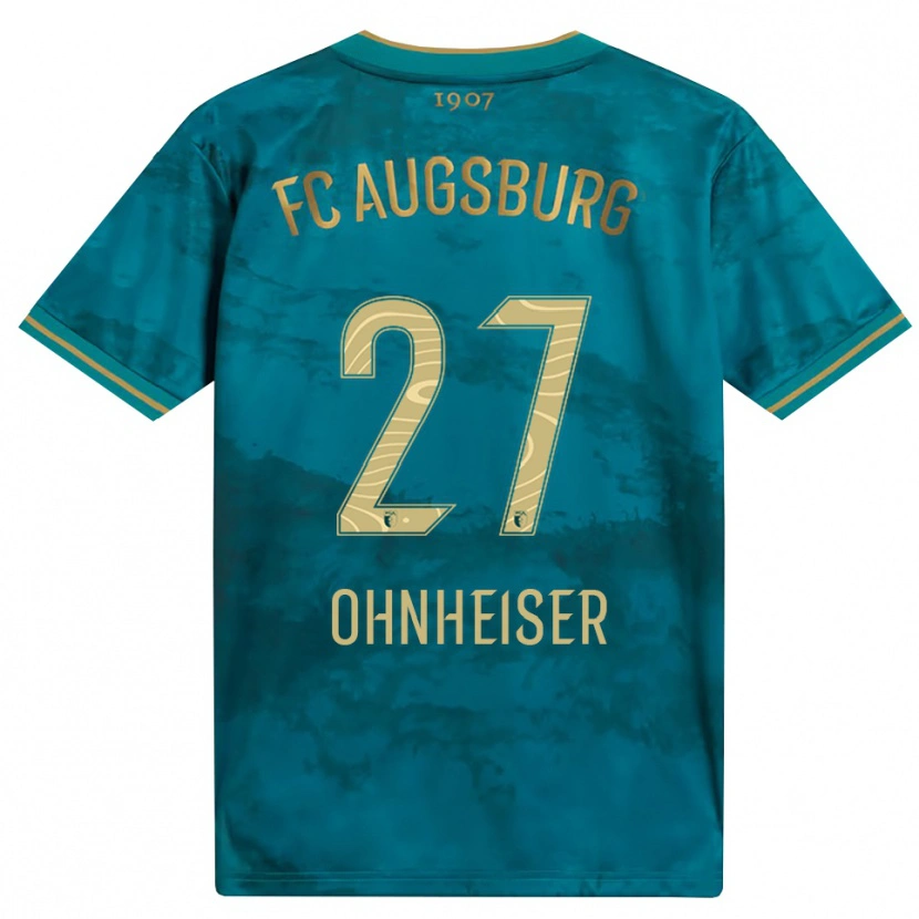Danxen Mulher Camisola Nico Ohnheiser #27 Verde Marrom Alternativa 2026/27 Camisa Brasil
