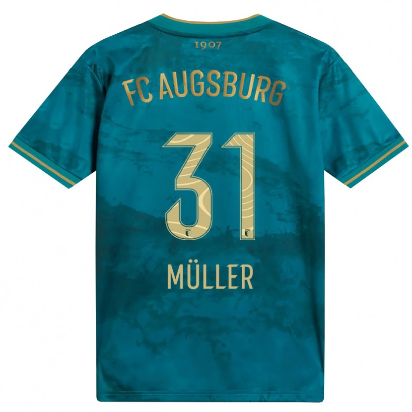 Danxen Mulher Camisola Noah Müller #31 Verde Marrom Alternativa 2026/27 Camisa Brasil
