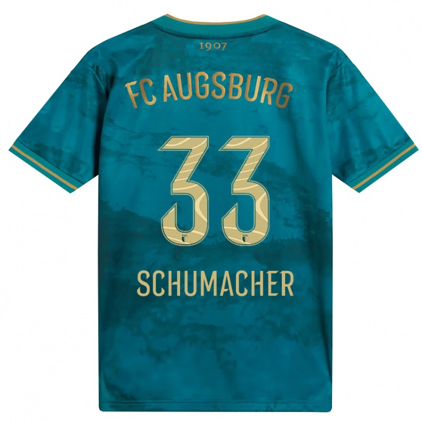 Danxen Mulher Camisola Till Schumacher #33 Verde Marrom Alternativa 2026/27 Camisa Brasil