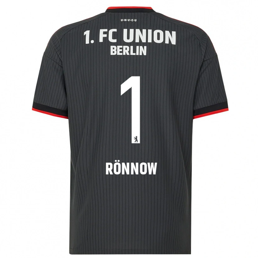 Danxen Mulher Camisola Frederik Rönnow #1 Preto Branco Vermelho Alternativa 2026/27 Camisa Brasil