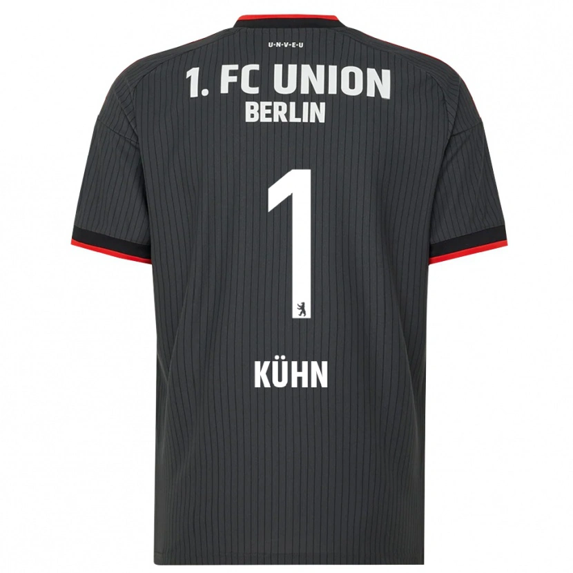 Danxen Mulher Camisola Samuel Kühn #1 Preto Branco Vermelho Alternativa 2026/27 Camisa Brasil
