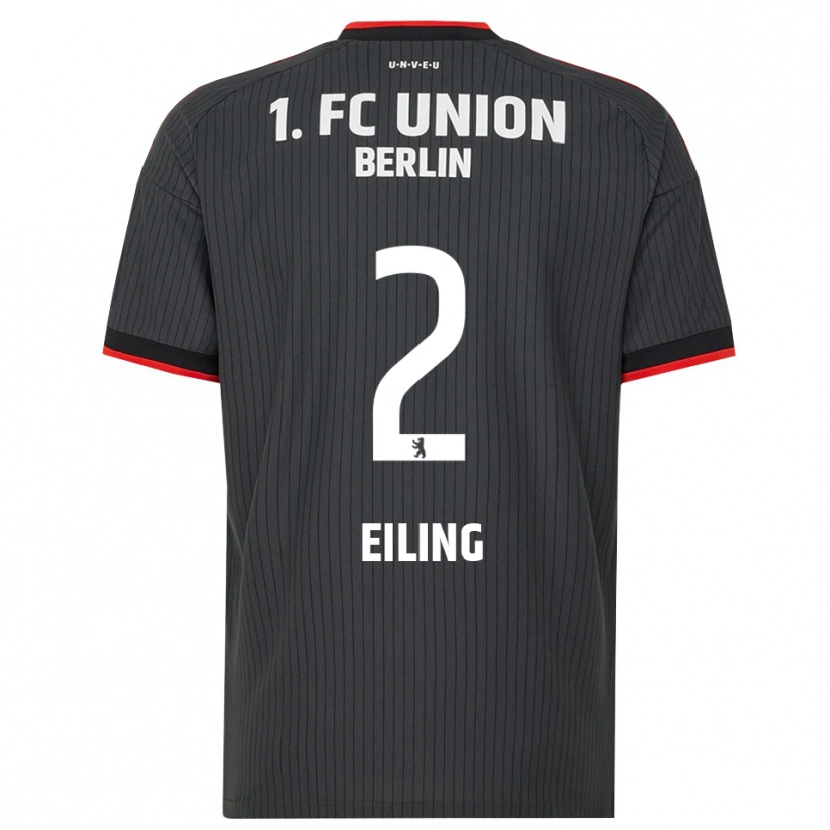 Danxen Mulher Camisola Phillip Eiling #2 Preto Branco Vermelho Alternativa 2026/27 Camisa Brasil