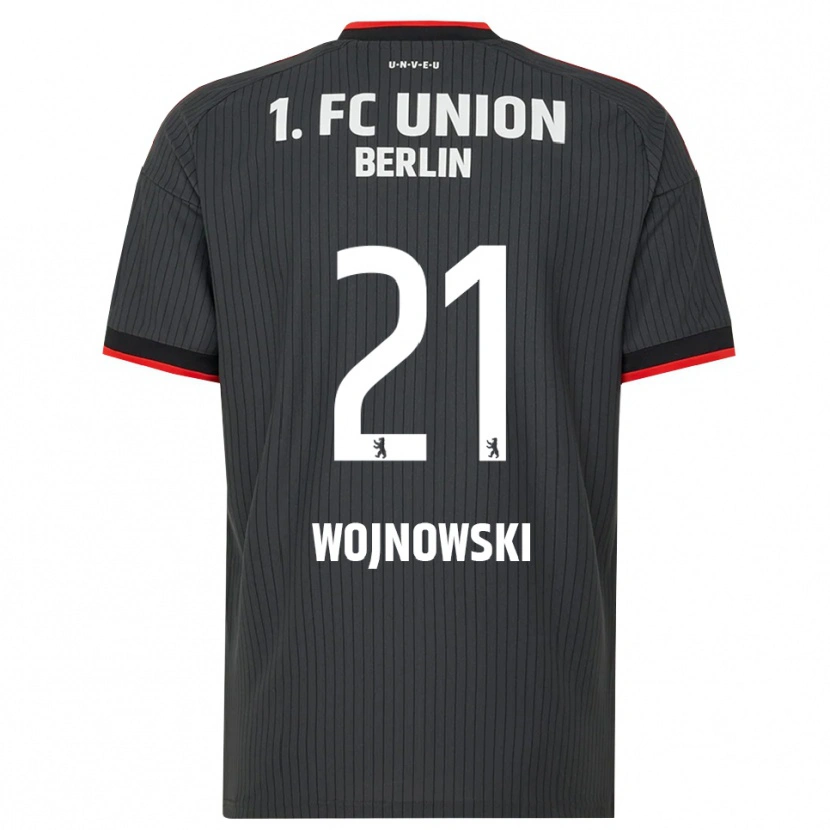 Danxen Mulher Camisola Wiktorian Wojnowski #21 Preto Branco Vermelho Alternativa 2026/27 Camisa Brasil