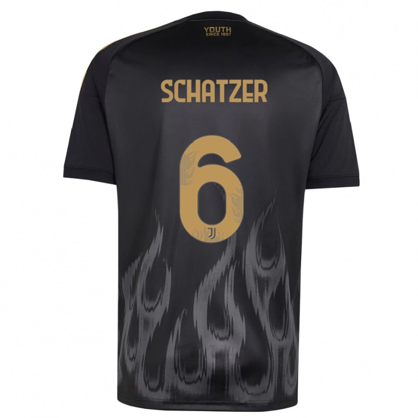 Danxen Mulher Camisola Eva Schatzer #6 Preto Marrom Terceiro 2026/27 Camisa Brasil