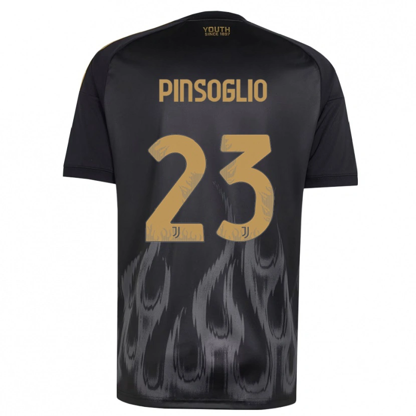 Danxen Mulher Camisola Carlo Pinsoglio #23 Preto Marrom Terceiro 2026/27 Camisa Brasil