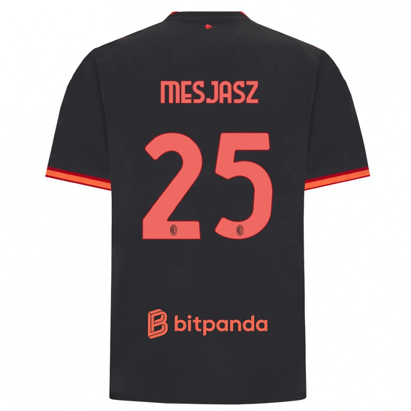 Danxen Mulher Camisola Malgorzata Mesjasz #25 Preto Vermelho Terceiro 2026/27 Camisa Brasil