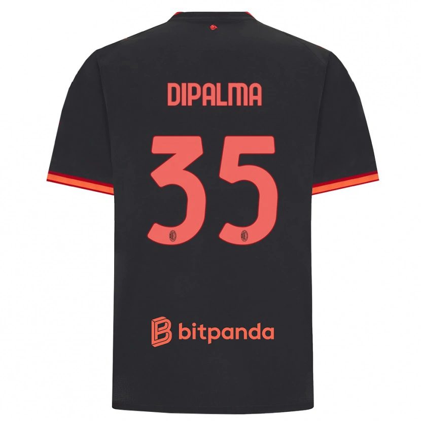 Danxen Mulher Camisola Matteo Dipalma #35 Preto Vermelho Terceiro 2026/27 Camisa Brasil